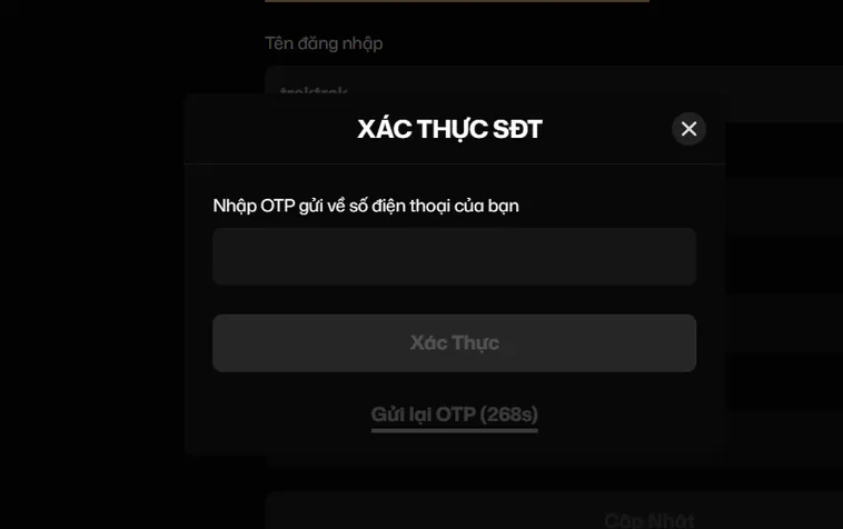 Kích hoạt tài khoản - bảo mật đa tầng.