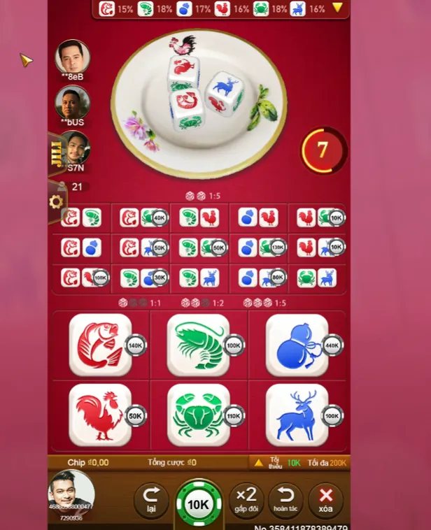 Trải Nghiệm Đỉnh Cao Với Fish Prawn Crab Live tại VaoBet Uy Tín