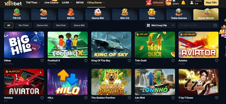 Game Nhanh Vương Miện Và Mỏ Vàng Tại Vaobet Bùng Nổ Cơ Hội Chiến Thắng Đỉnh Cao